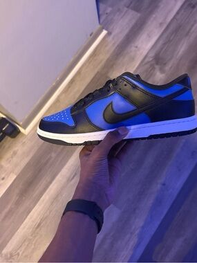 Nike Dunk Low - Black & Blue